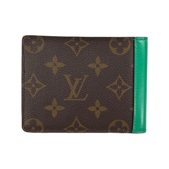 Louis Vuitton Monogram Macassar Multiple Bifold Wallet - Picture 2 of 5